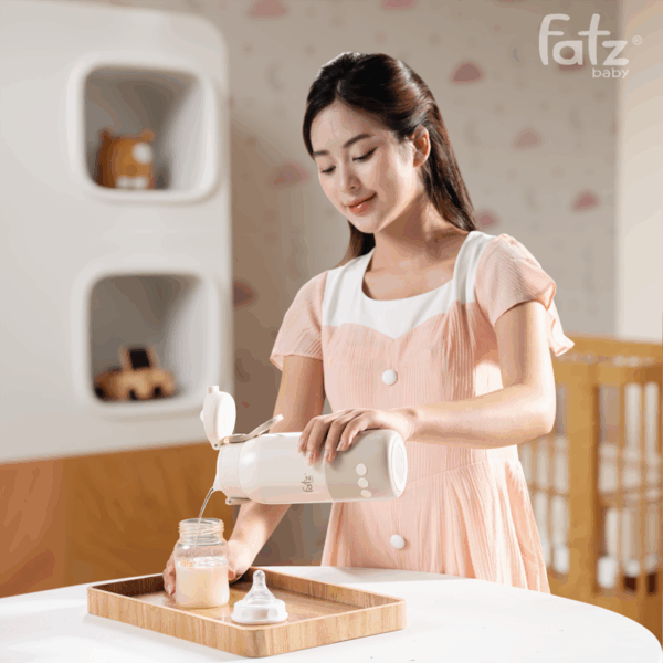 bình đun và hâm nước pha sữa di động mini smart 16