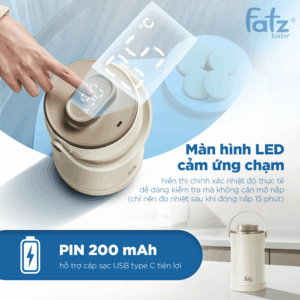 máy xay thức ăn dặm đa năng cho bé mix 2 (bản màu be)