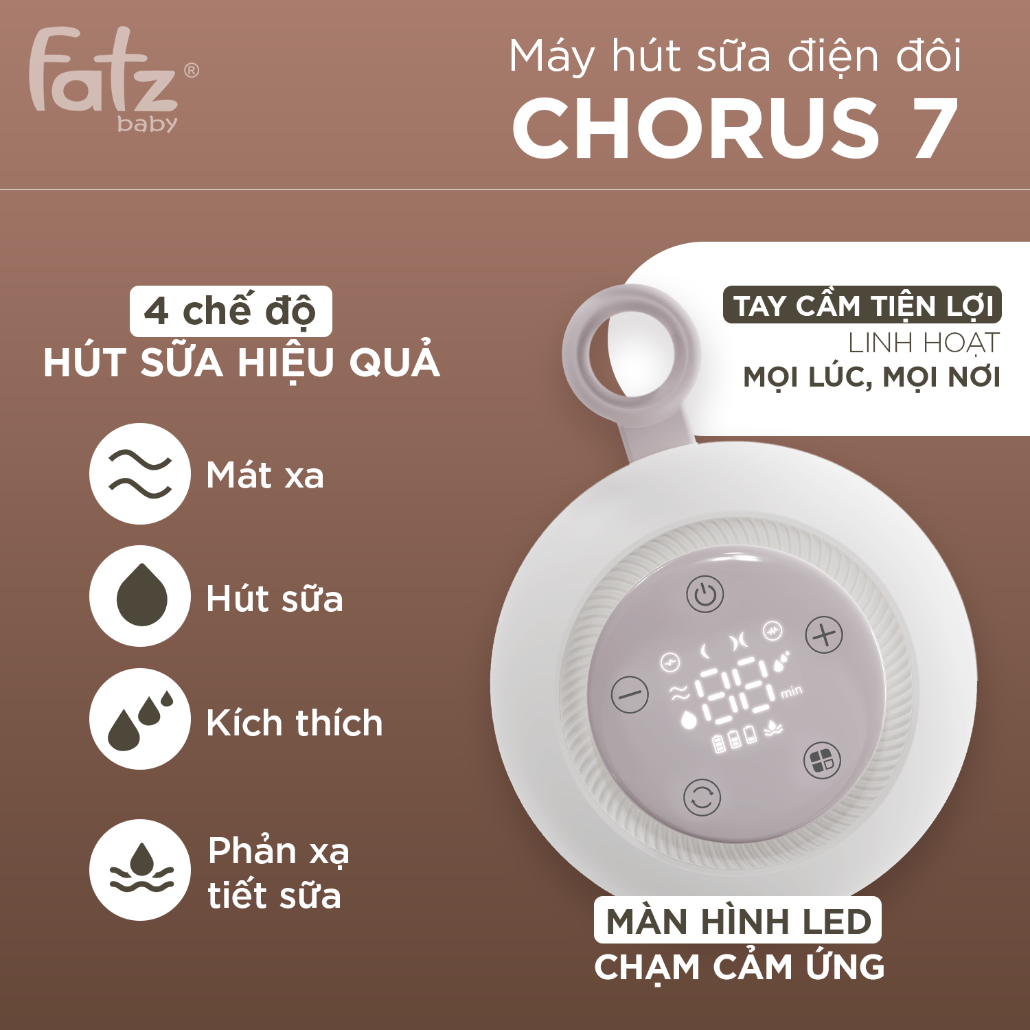 máy hút sữa điện đôi chorus 6 (sao chép)