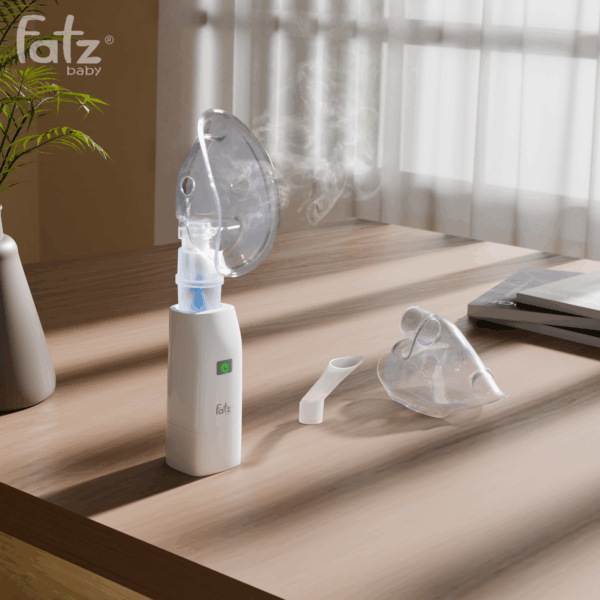 máy xông khí dung cầm tay dạng khí nén spray 2