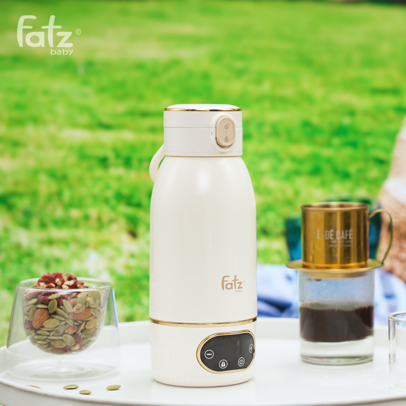 bình đun và hâm nước pha sữa di động mini smart 18 plus