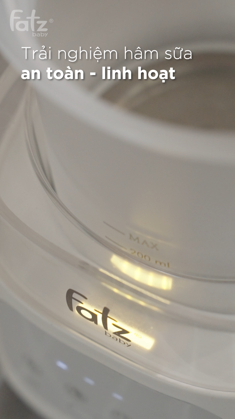 máy hâm sữa siêu tốc thông minh mono 18