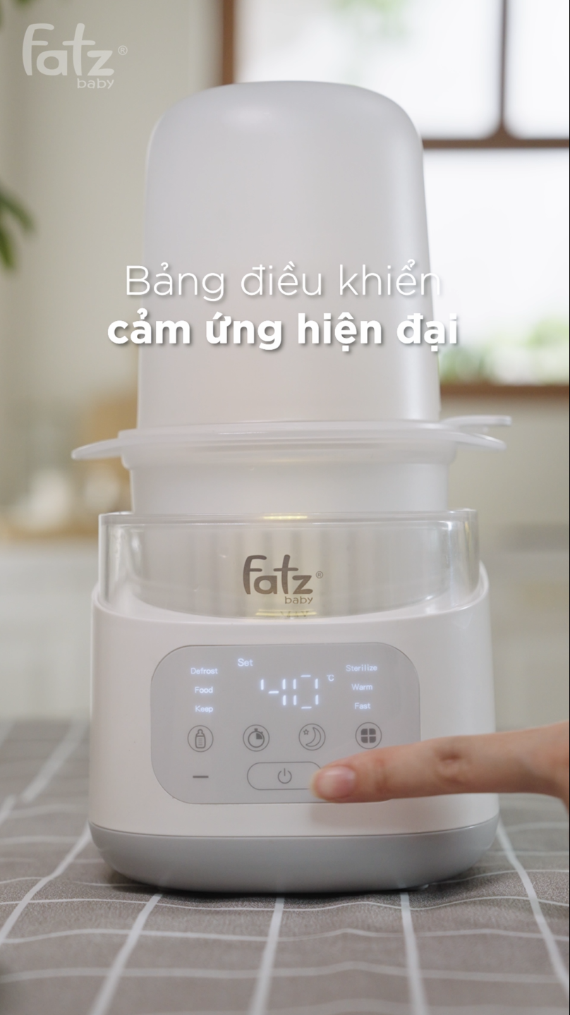 máy hâm sữa siêu tốc thông minh mono 18