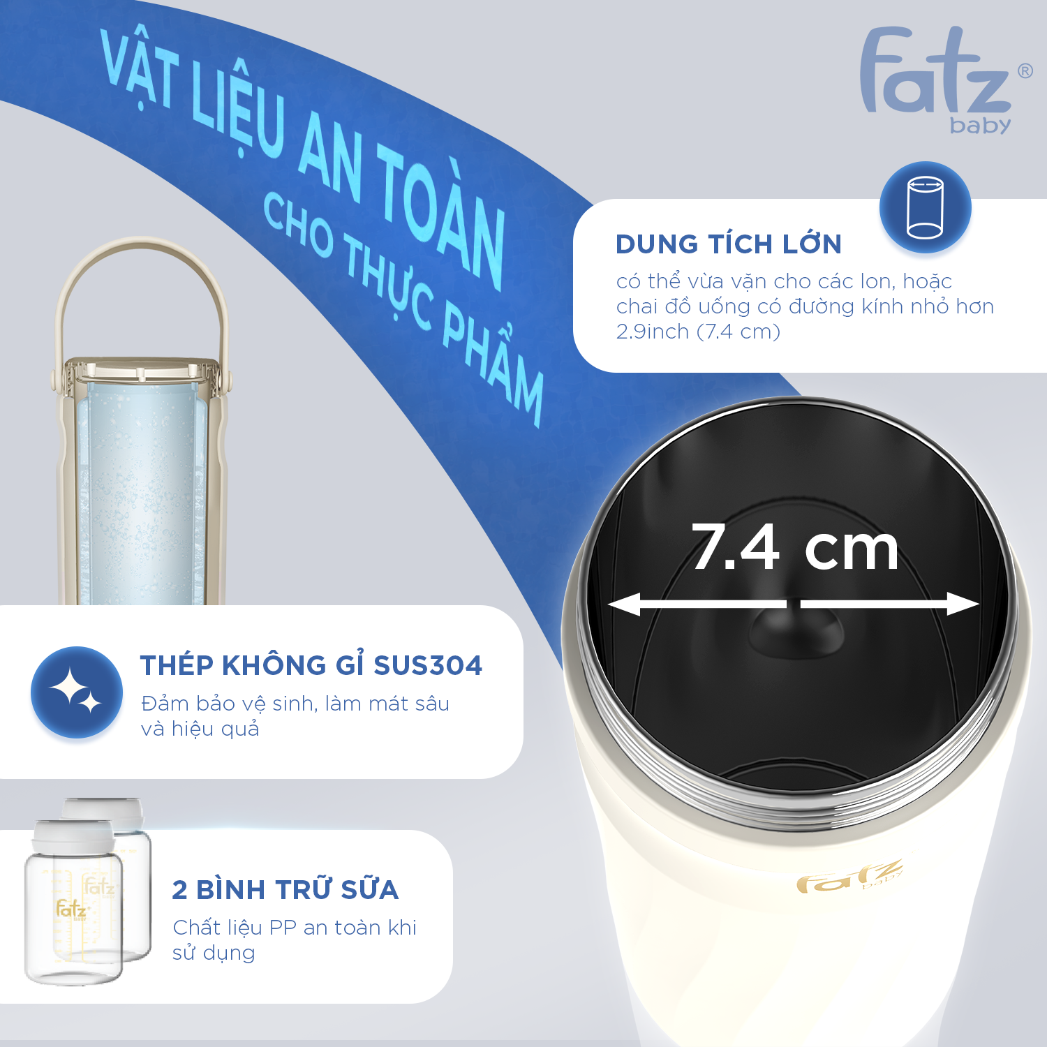 máy xay thức ăn dặm đa năng cho bé mix 2 (màu be) (sao chép)