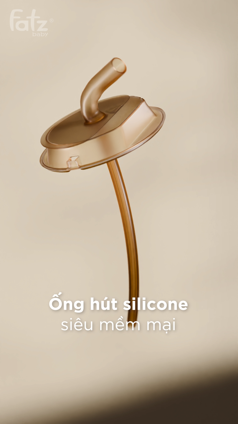 bình sữa thủy tinh bọc silicone khử khí hồi lưu cao cấp cho bé chumpy 2