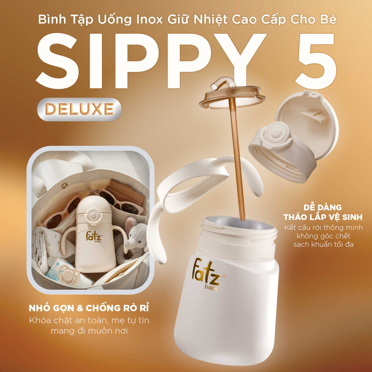 bình sữa thủy tinh bọc silicone khử khí hồi lưu cao cấp cho bé chumpy 2